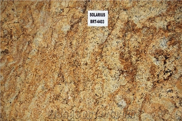 Solarius Granite Slabs & Tiles, Brazil Yellow Granite