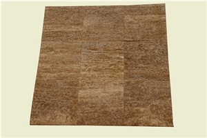 Noche Chesnut Travertine Slabs & Tiles, Turkey Brown Travertine