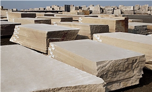 Indiana Limestone Block Slabs & Tiles, United States Beige Limestone