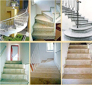 Granite, Marble, Limestone Stairs and Steps
