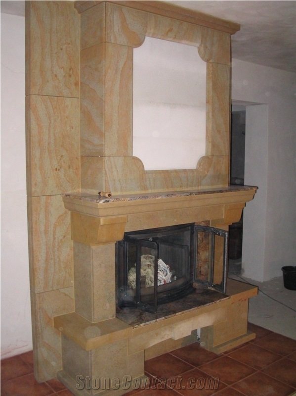Fireplace - Horicke Sandstone