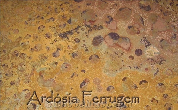 Ardosia Ferrugem Slate Slabs & Tiles