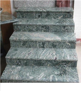 Green Granite Marble Steps