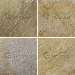 Yellow Slate Slabs & Tiles