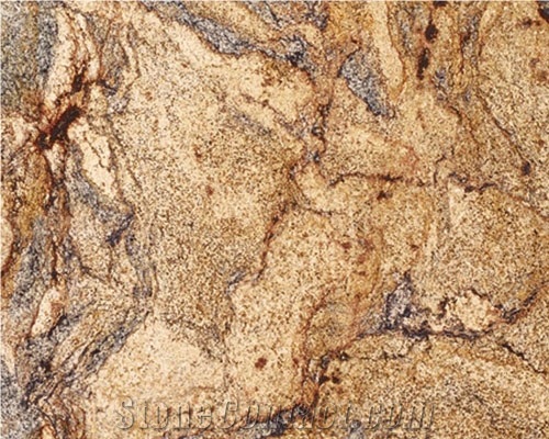 Juparana Classic Granite Slabs & Tiles, Brazil Yellow Granite