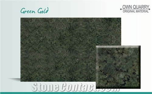Green Gold Granite Slabs & Tiles