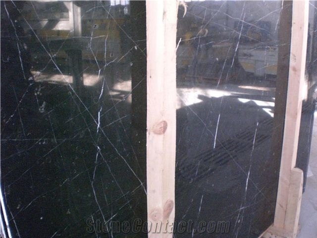 Black Pearl Marble Tile & Slabs
