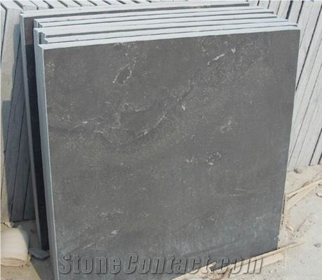 Honed China Blue Limestone Slabs & Tiles