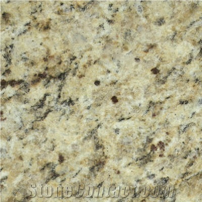 Giallo Ornamental Granite Slabs & Tiles, Brazil Yellow Granite