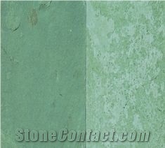 Mac Green Slate Slabs & Tiles, India Green Slate