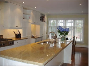 Yellow Granite Kitchens Worktop