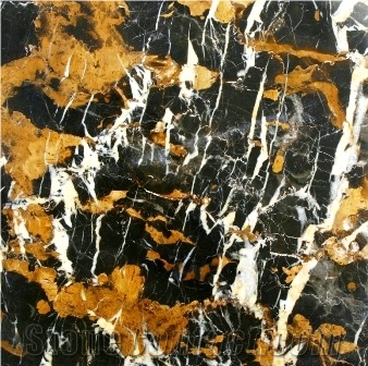 Black and Gold Marble