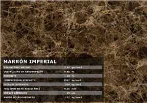 Marron Imperial Marble Tile,Spain Brown Marble