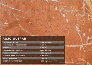 Rojo Quipar Marble Tile,Spain Red Marble