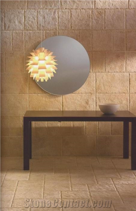 Mexican Shell Stone, Beige Coral Floor - Walls Limestone Tiles