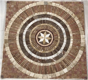 Marble Mosaic Medallion Dsc 0034