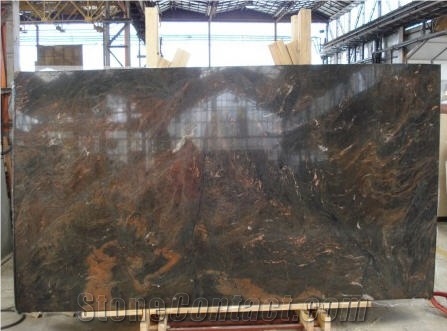 Capolavoro Granite Slabs, Brazil Brown Granite