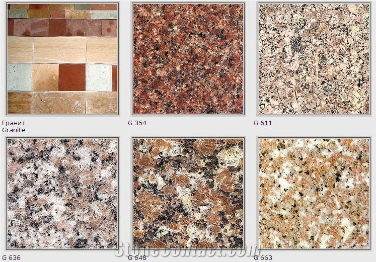 Granite Tiles, Slabs from China