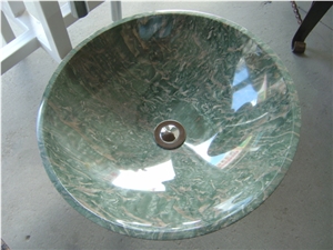 Green Marble Sink,Wash Basins