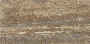 Travertino Rapolano Noce Travertine Tile, Italy Brown Travertine