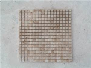 Turkish Beige Travertine Mosaic