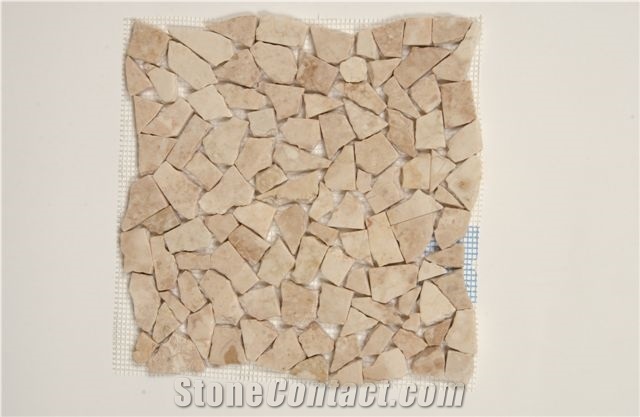 Turkish Beige Travertine Mosaic