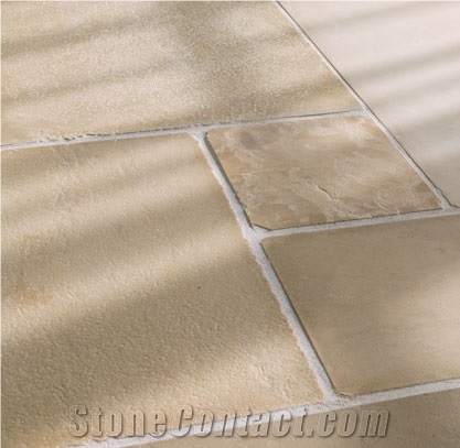 Nova Gold Limestone Floor Pattern Slabs & Tiles