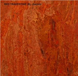 Iran Red Travertine Slabs & Tiles
