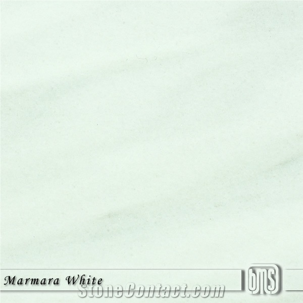 Marmara White Marble Slabs & Tiles, Turkey White Marble