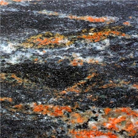 Tropical Black Granite Slabs & Tiles