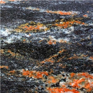 Tropical Black Granite Slabs & Tiles