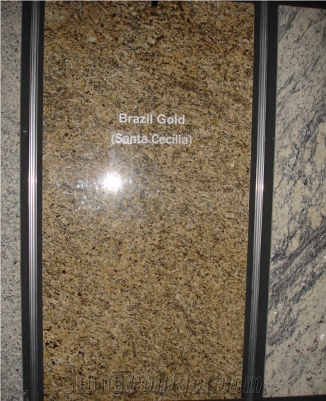 Brazil Gold Granite - Santa Cecilia