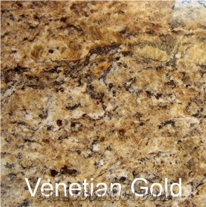 Venetian Gold Granite Slabs & Tiles, Brazil Yellow Granite