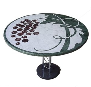 Marble Waterjet Medallions Table Top