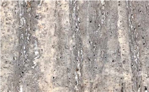 Silver Travertine Slabs & Tiles Zs-T07, Turkey Grey Travertine