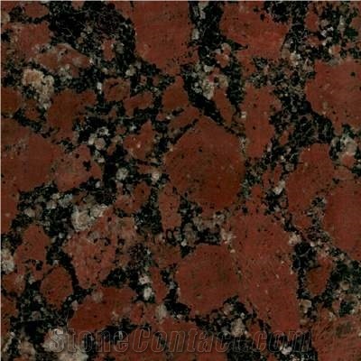 Rosso Santiago Granite Slabs & Tiles, Ukraine Red Granite