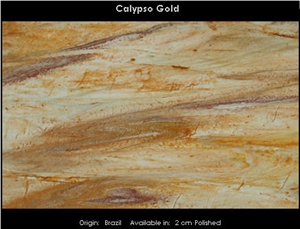 Calypso Gold Quartzite Slabs & Tiles, Brazil Yellow Quartzite