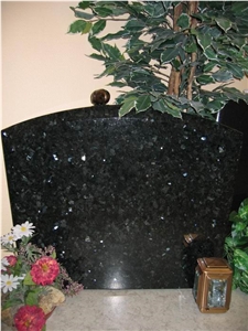 Dark Labrador Granite Tombstone