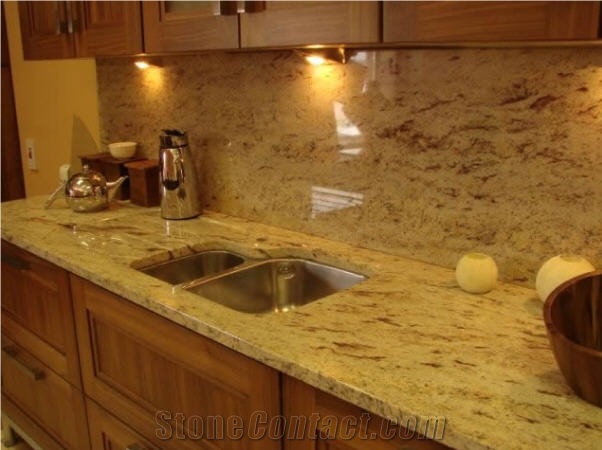 Shivakasi Ivory Granite Kitchen Countertop