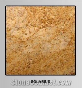 Solarius Granite Slabs & Tiles, Brazil Yellow Granite