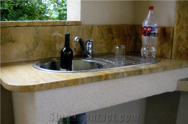 Countertops with Granite and Marble