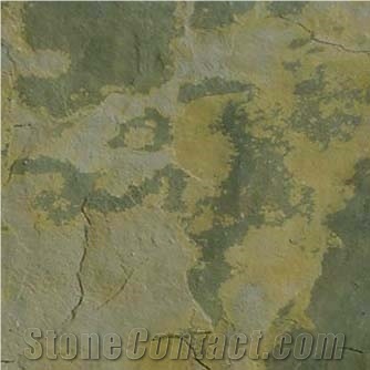 China Yellow Slate Slabs & Tiles