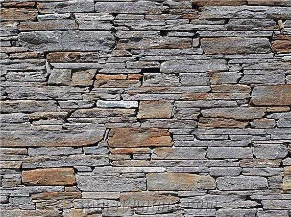 Cherokee Drystack Walling, Wall Facades