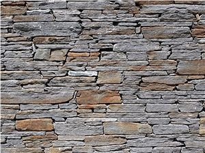 Cherokee Drystack Walling, Wall Facades