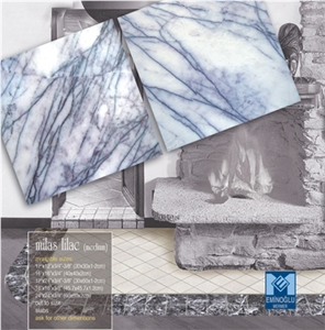 Milas Lilac Marble Tiles, Turkey Lilac Marble