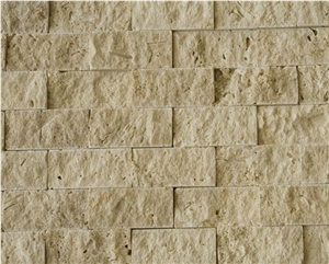 Light Travertine Brick Mosaic