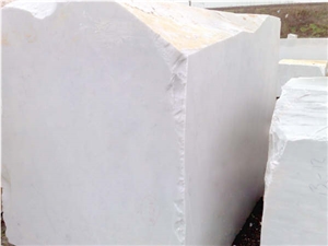 Bianco Carrara Marble Block, Italy White Marble
