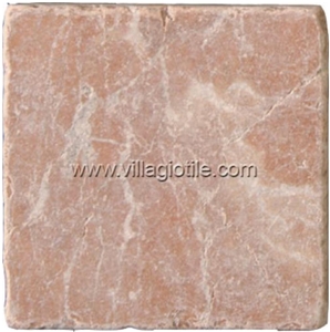 Rosso Alicante Marble Tumbled Slabs & Tiles, Spain Red Marble