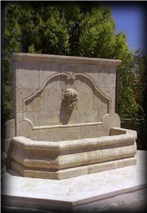 Beige Limestone Fountains