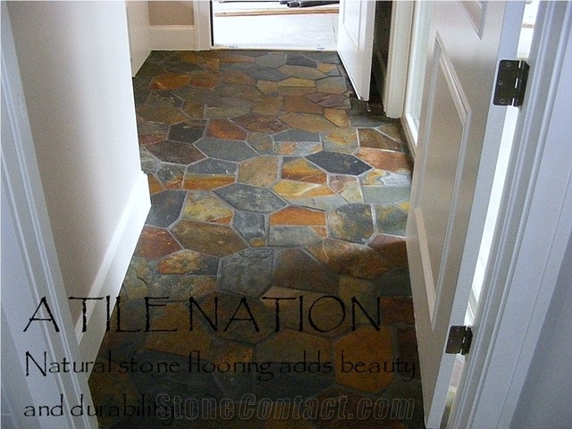 Slate - Flagstone Floor Tile
